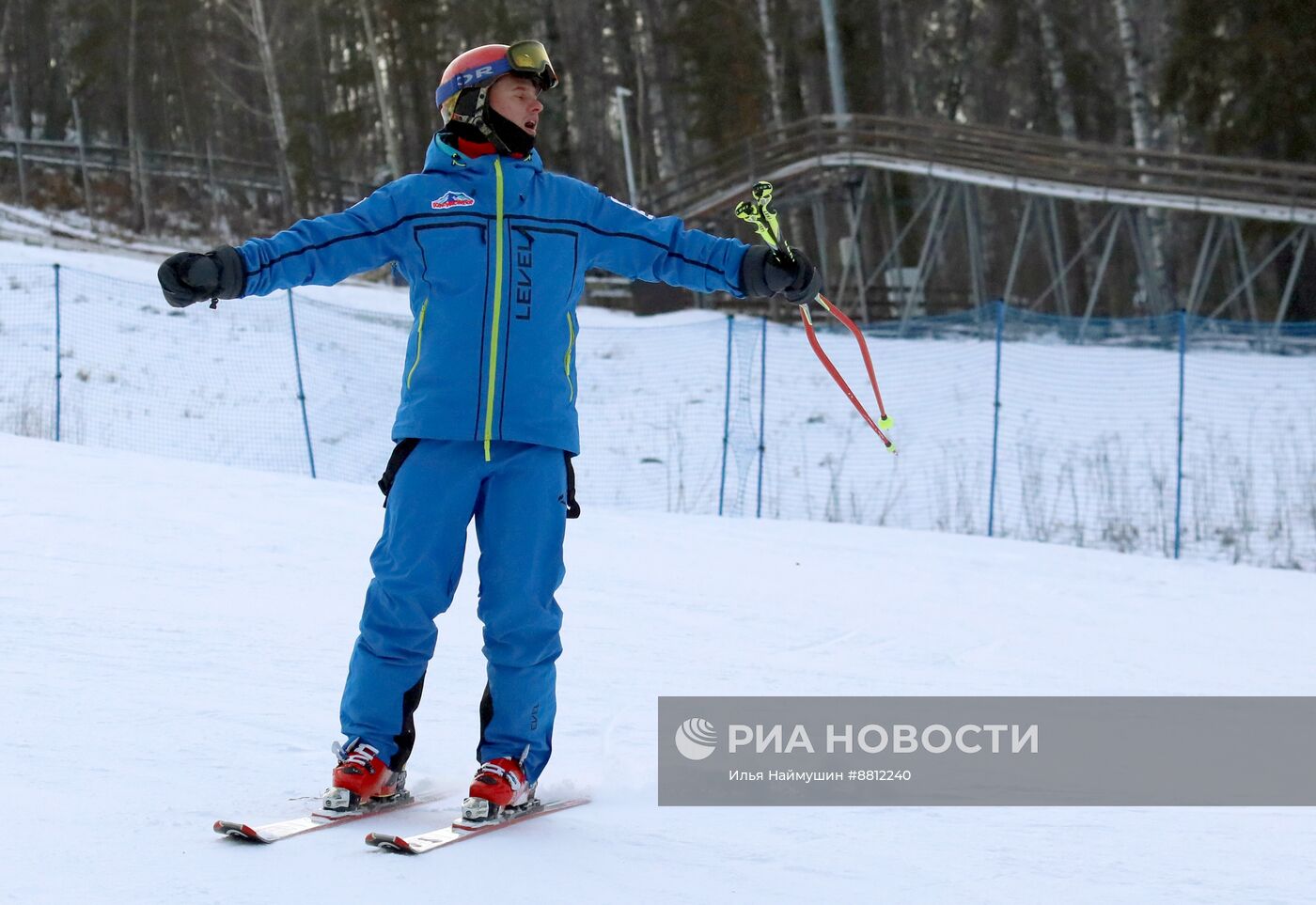 Открытие зимнего сезона в фанпарке "Бобровый лог" в Красноярске