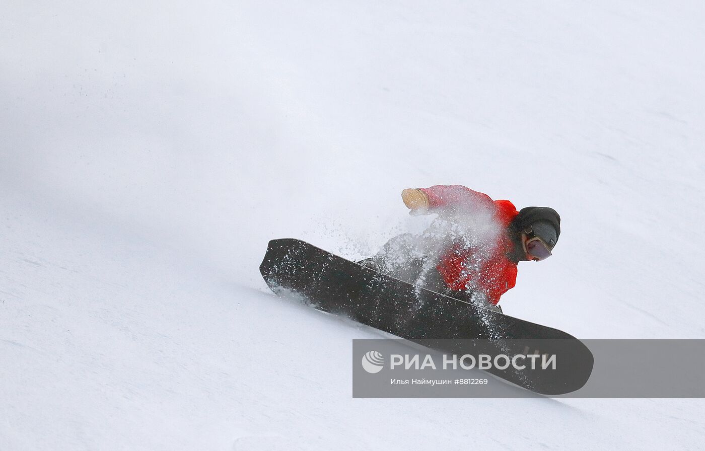 Открытие зимнего сезона в фанпарке "Бобровый лог" в Красноярске