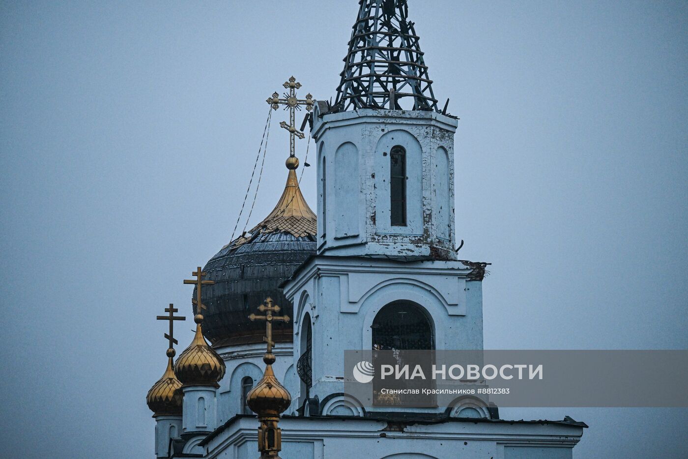 Освобожденные территории на Красноармейском направлении СВО