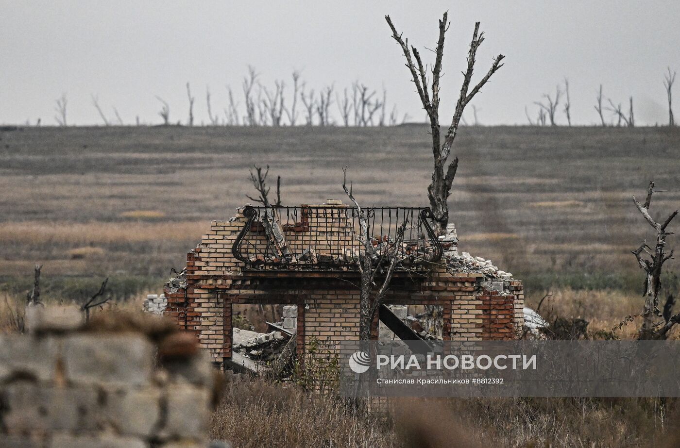 Освобожденные территории на Красноармейском направлении СВО