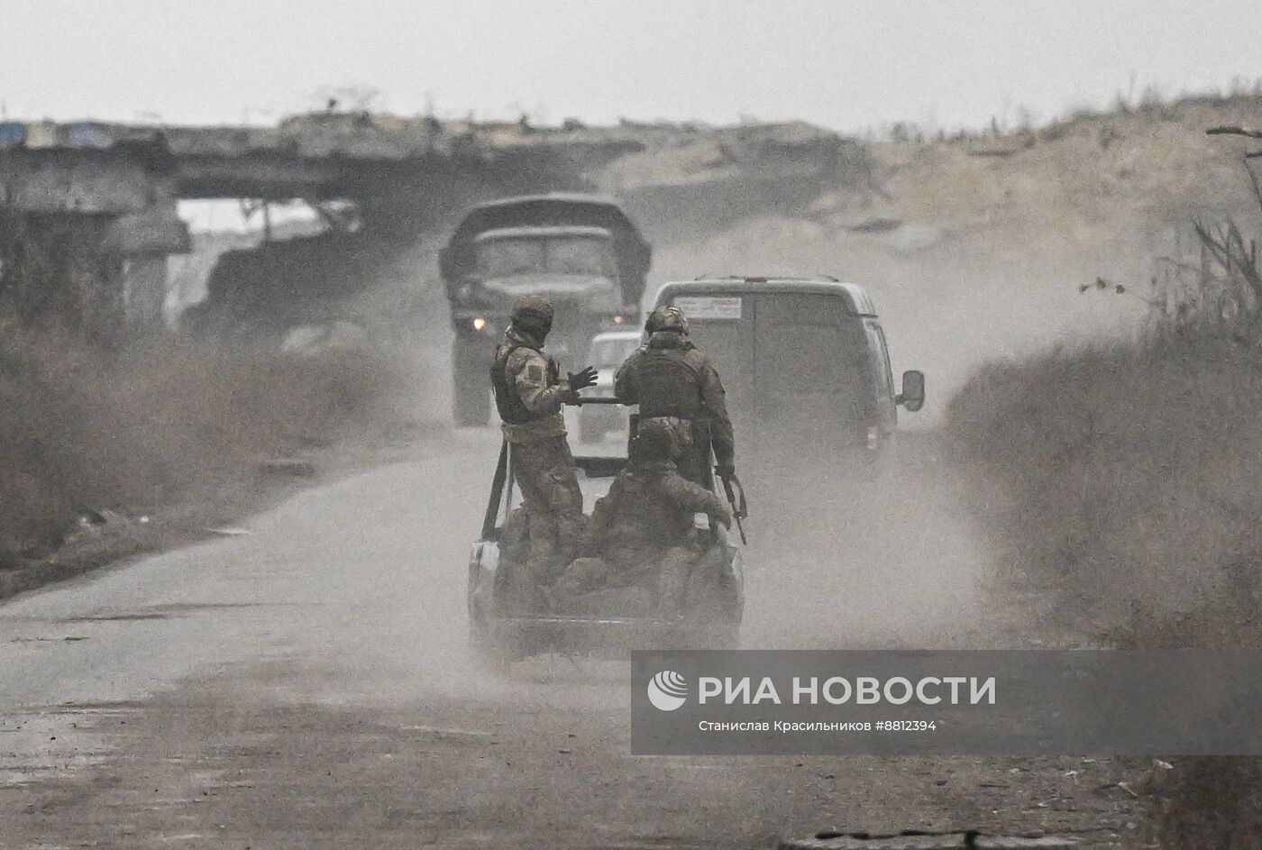 Освобожденные территории на Красноармейском направлении СВО