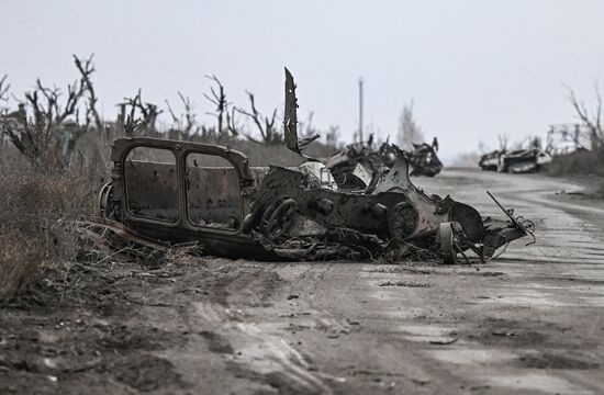 Освобожденные территории на Красноармейском направлении СВО