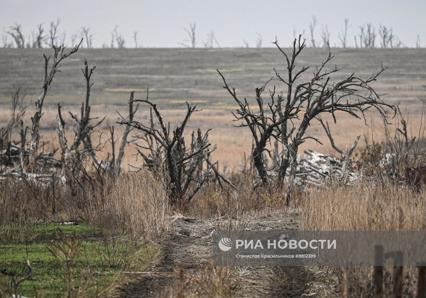 Освобожденные территории на Красноармейском направлении СВО