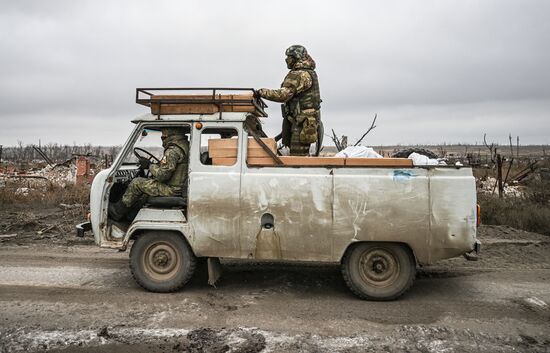 Освобожденные территории на Красноармейском направлении СВО