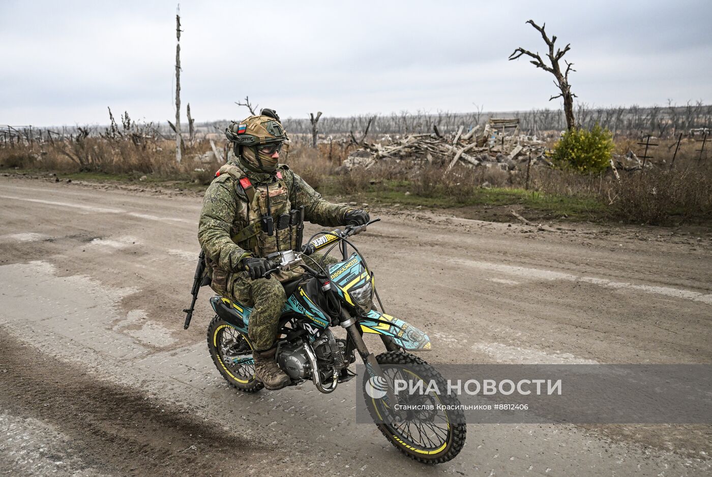 Освобожденные территории на Красноармейском направлении СВО