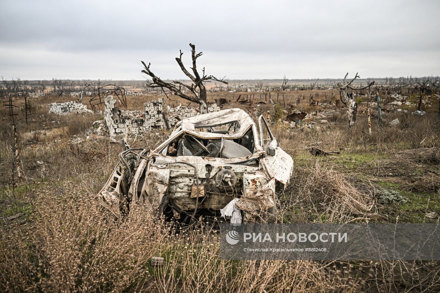 Освобожденные территории на Красноармейском направлении СВО