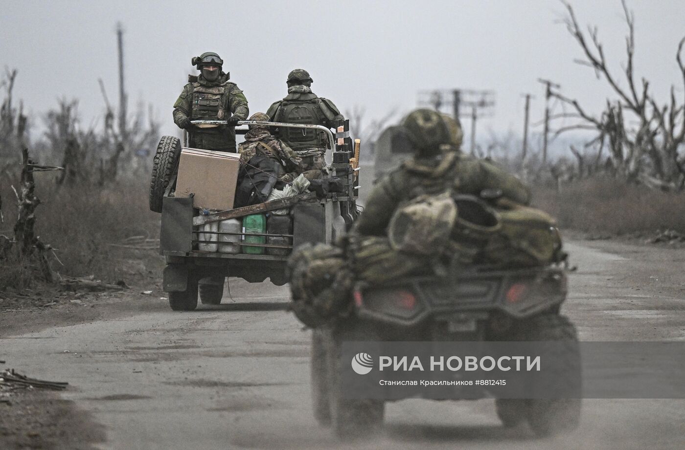 Освобожденные территории на Красноармейском направлении СВО