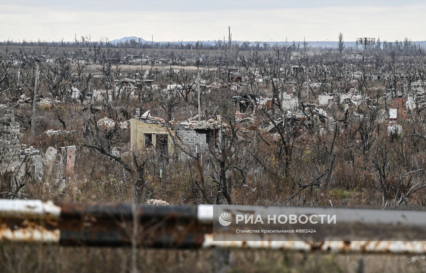 Освобожденные территории на Красноармейском направлении СВО