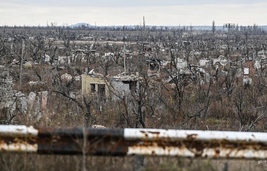 Освобожденные территории на Красноармейском направлении СВО