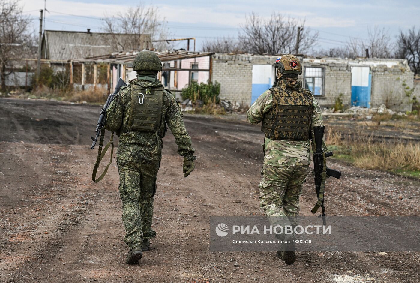 Освобожденные территории на Красноармейском направлении СВО