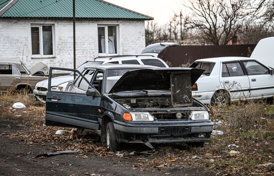 Освобожденные территории на Красноармейском направлении СВО