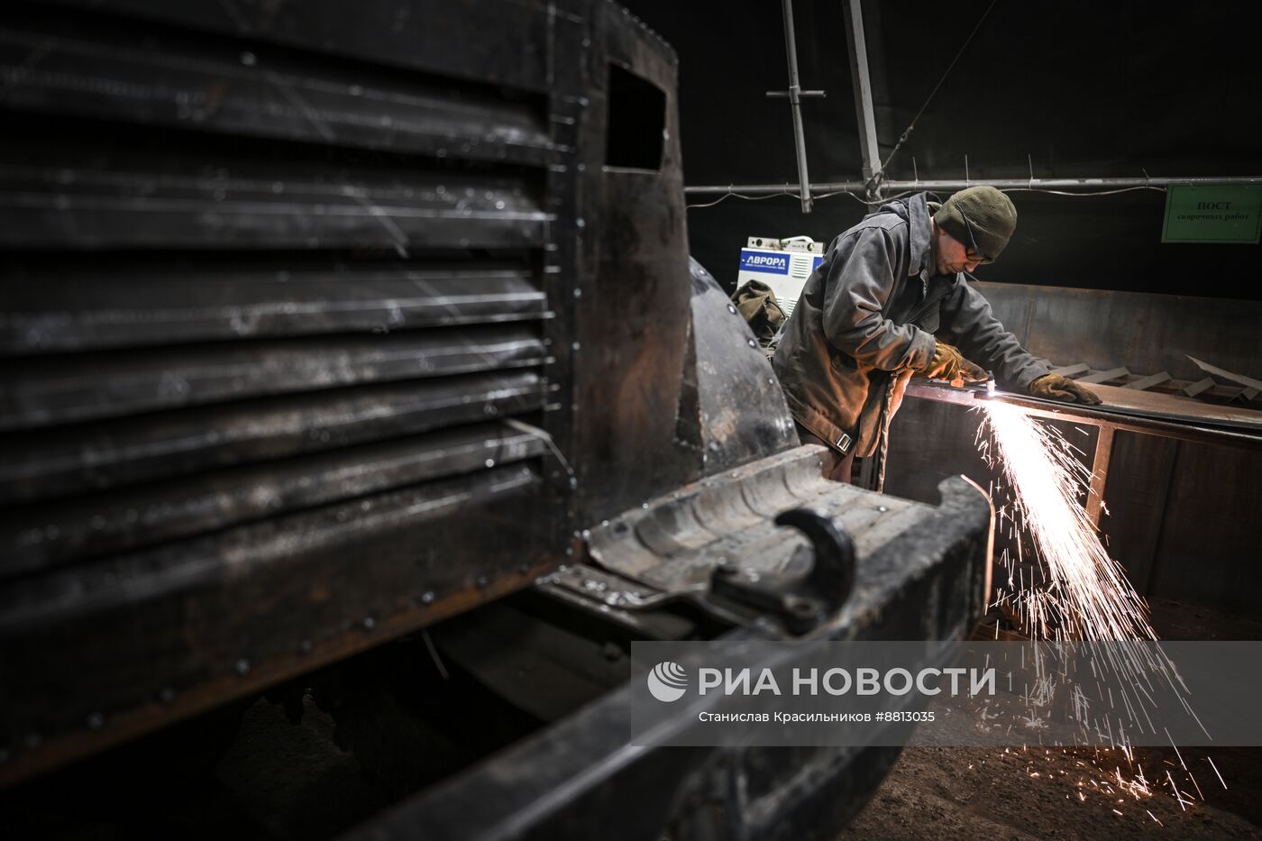 Изготовление багги бойцами группировки войск "Центр" на Красноармейском направлении СВО