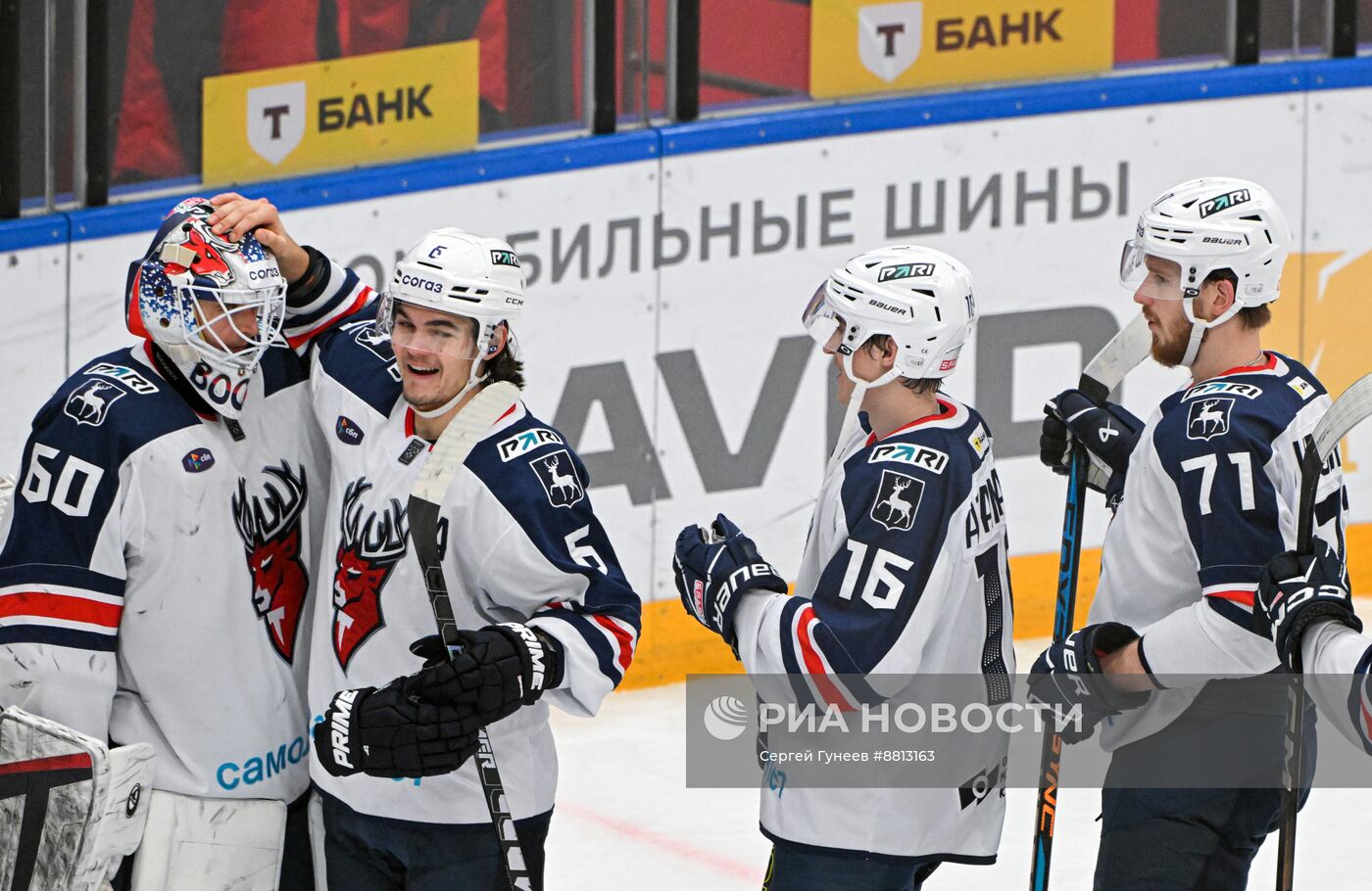 Хоккей. КХЛ. Матч "Спартак" - "Торпедо"