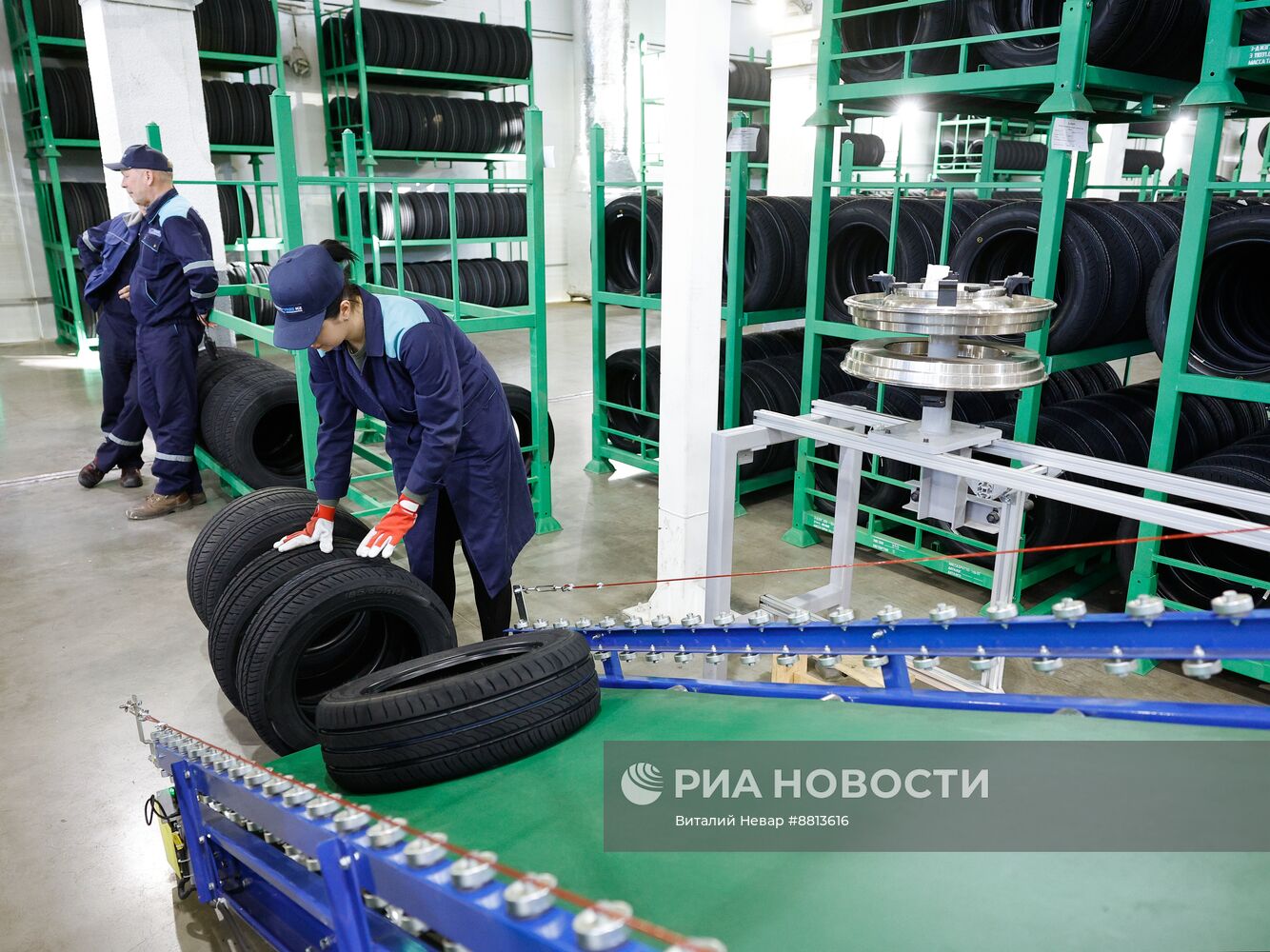 Шинный завод Tengri Tyres в Казахстане