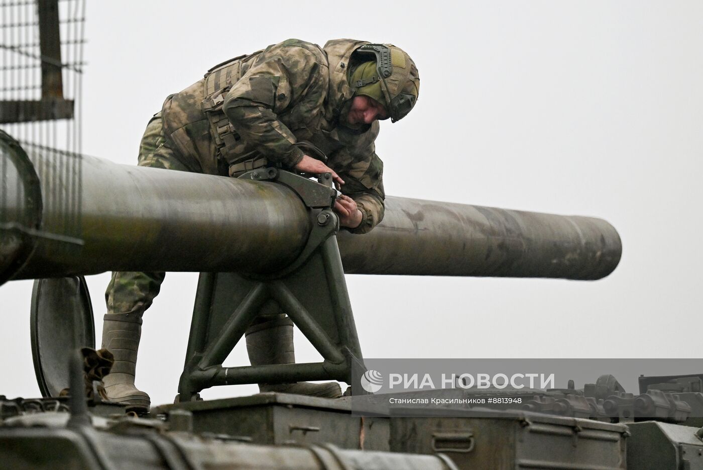 Боевая работа САУ 2С7М "Малка" группировки войск "Центр" на Красноармейском направлении СВО