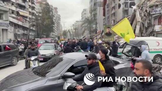 Жители южного пригорода Бейрута начали массово возвращаться в свои дома