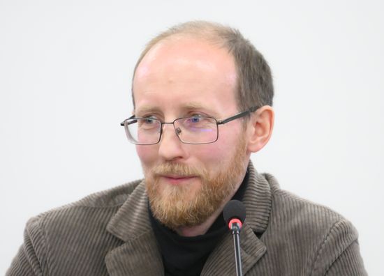 IV КМУ-2024. Встреча Минобр
Никита Башнин, доктор исторических наук, доцент кафедры гуманитарных и философских наук (отечественная история), Санкт-Петербургская академия художеств им. Ильи Репина Место: Россия, Федеральная территория "Сириус". Автор: Максим Блинов. IV КМУ-2024. Встреча Минобр