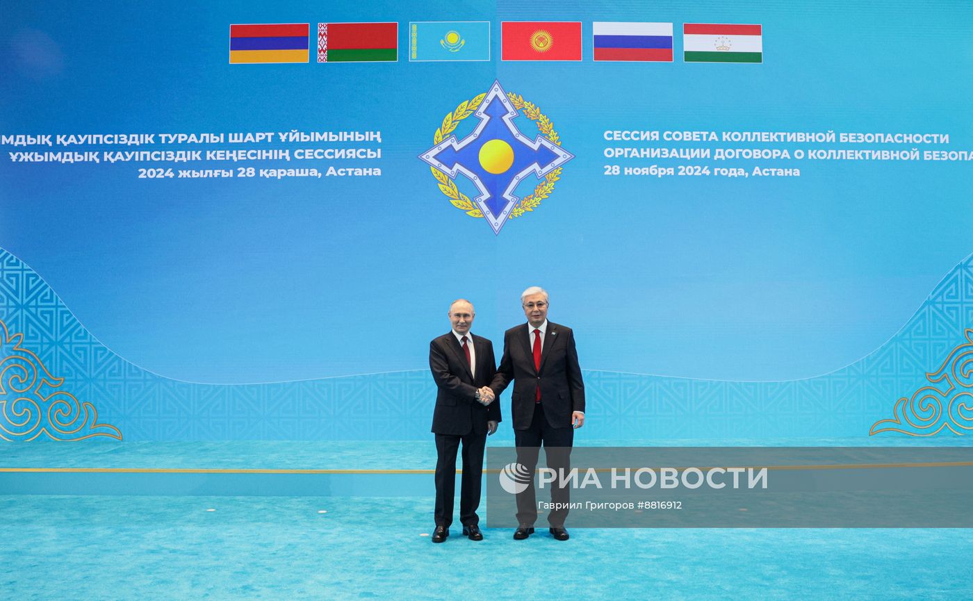 Государственный визит президента РФ В. Путина в Казахстан