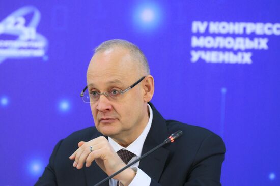 IV КМУ-2024. Пресс-брифинг
Антон Кобяков, советник президента РФ Место: Россия, Федеральная территория "Сириус". Автор: Максим Блинов. IV КМУ-2024. Пресс-брифинг Кобякова А.А.