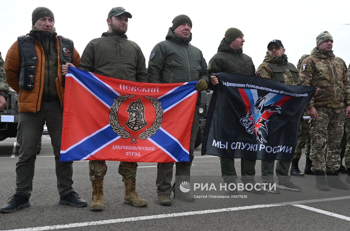 Передача кроссовых мотоциклов участникам СВО в Ростове-на-Дону