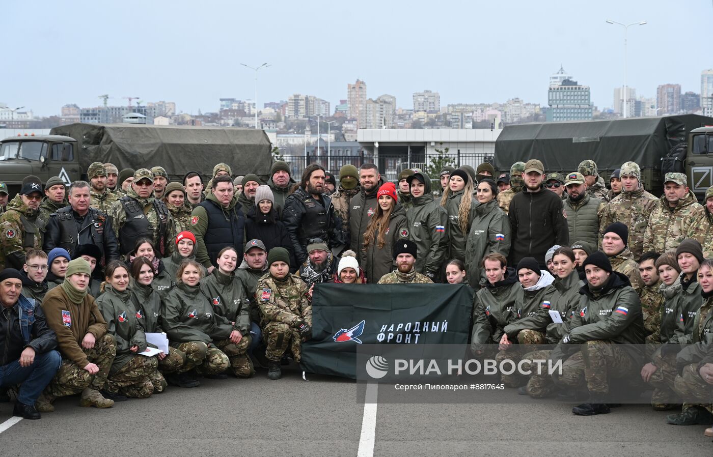 Передача кроссовых мотоциклов участникам СВО в Ростове-на-Дону