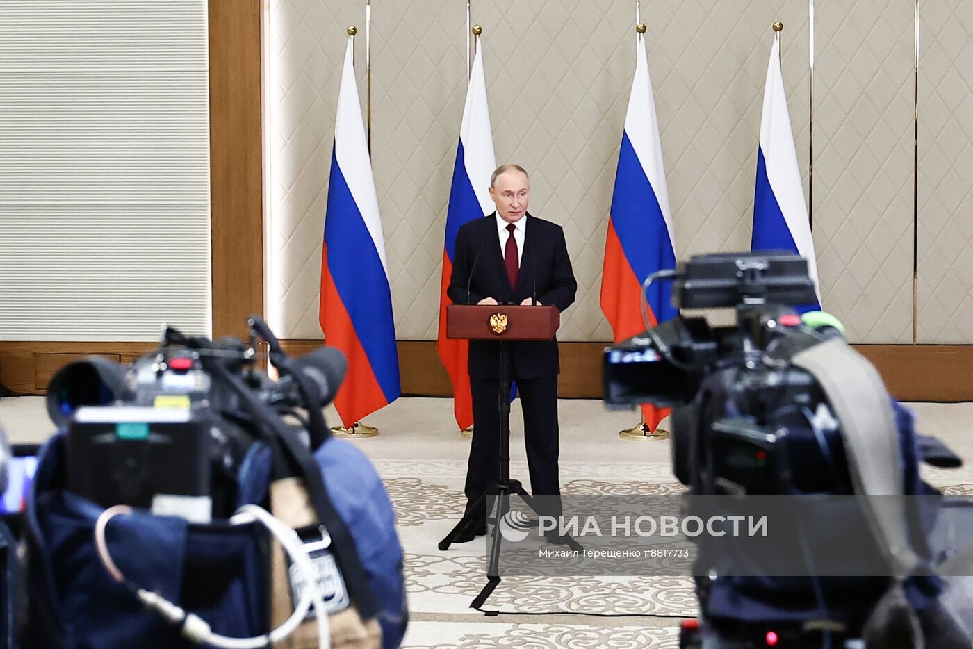 Государственный визит президента РФ В. Путина в Казахстан