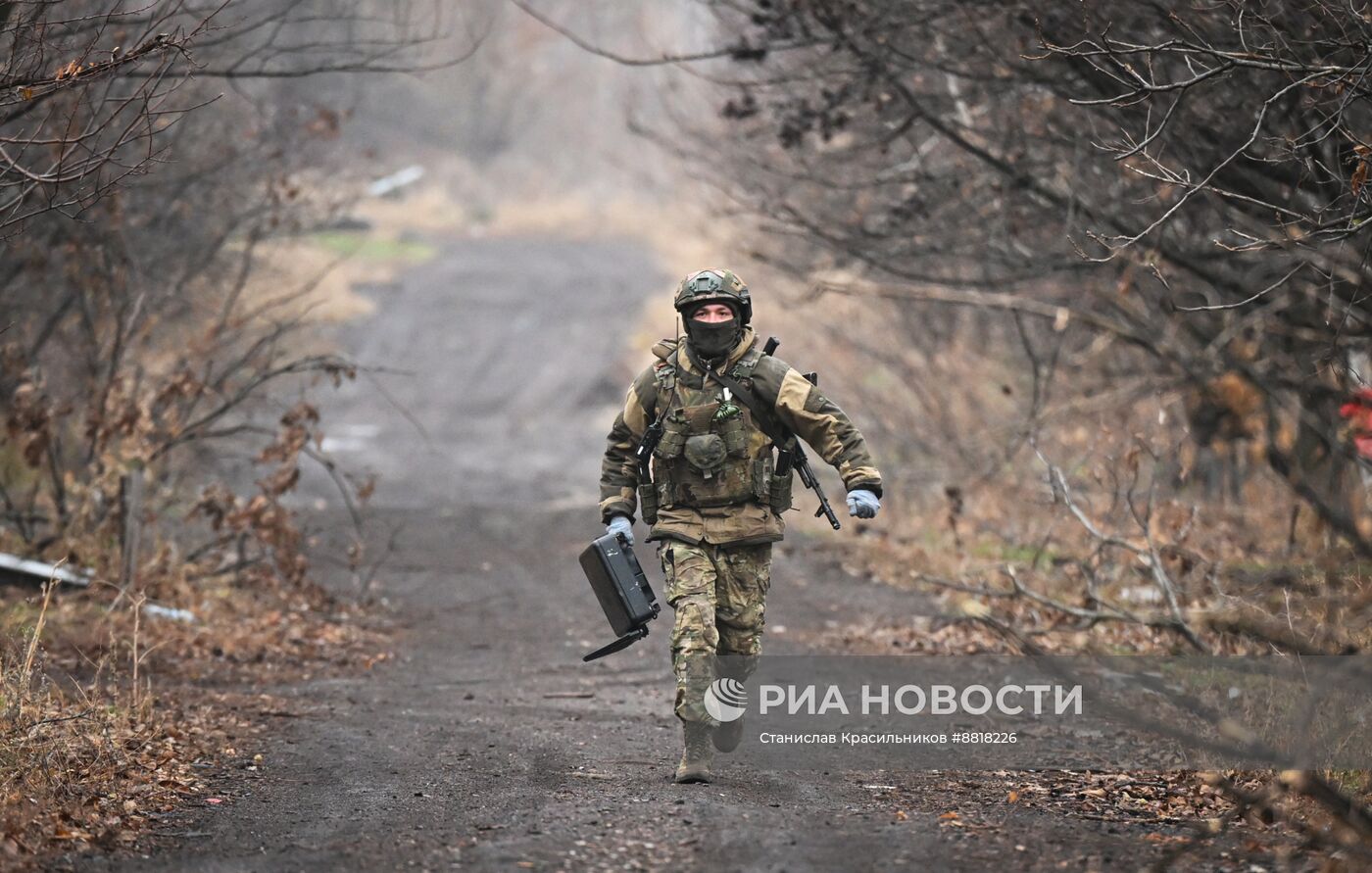 РСЗО "Град" группировки "Центр" ВС РФ на Красноармейском направлении СВО