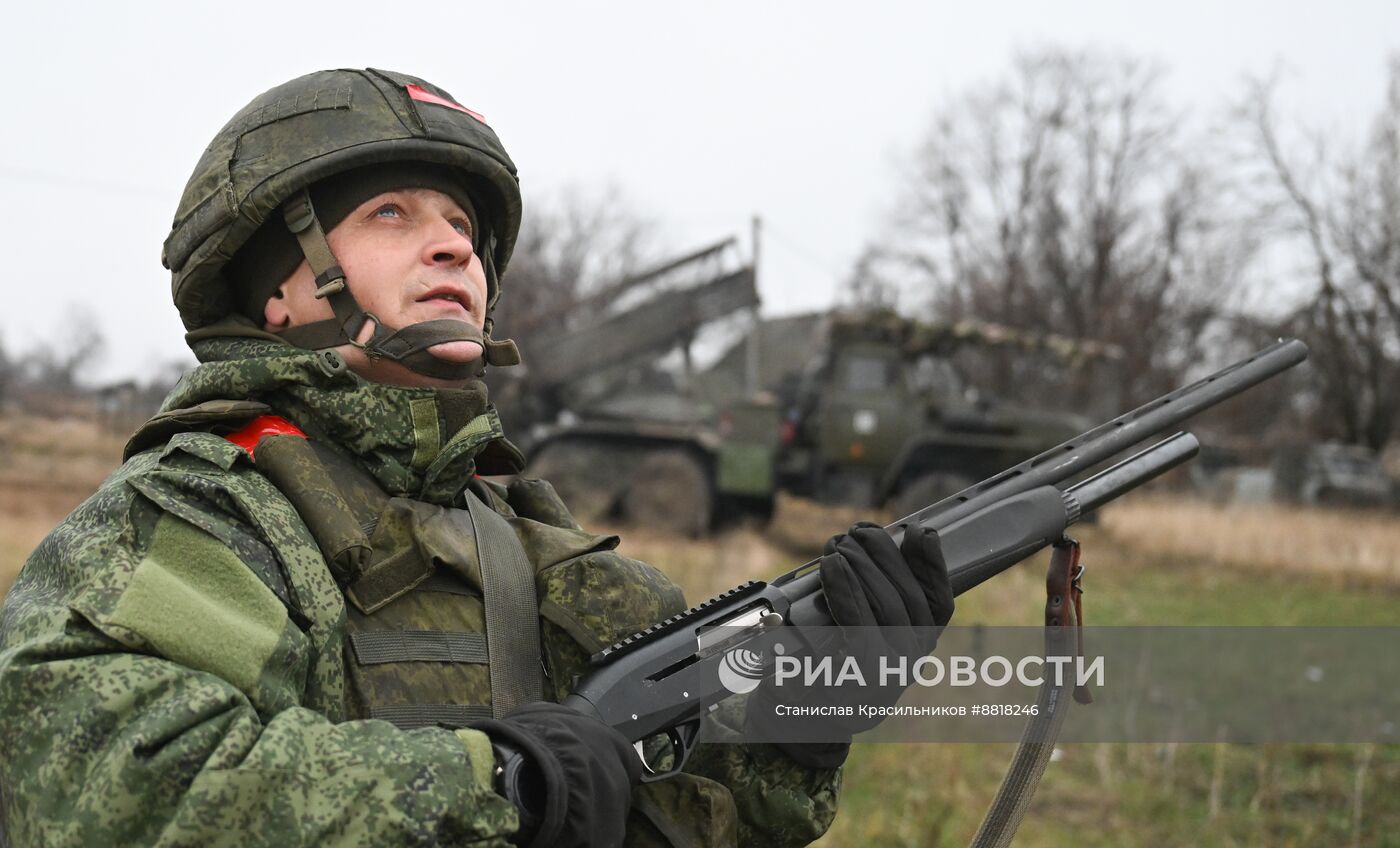 РСЗО "Град" группировки "Центр" ВС РФ на Красноармейском направлении СВО