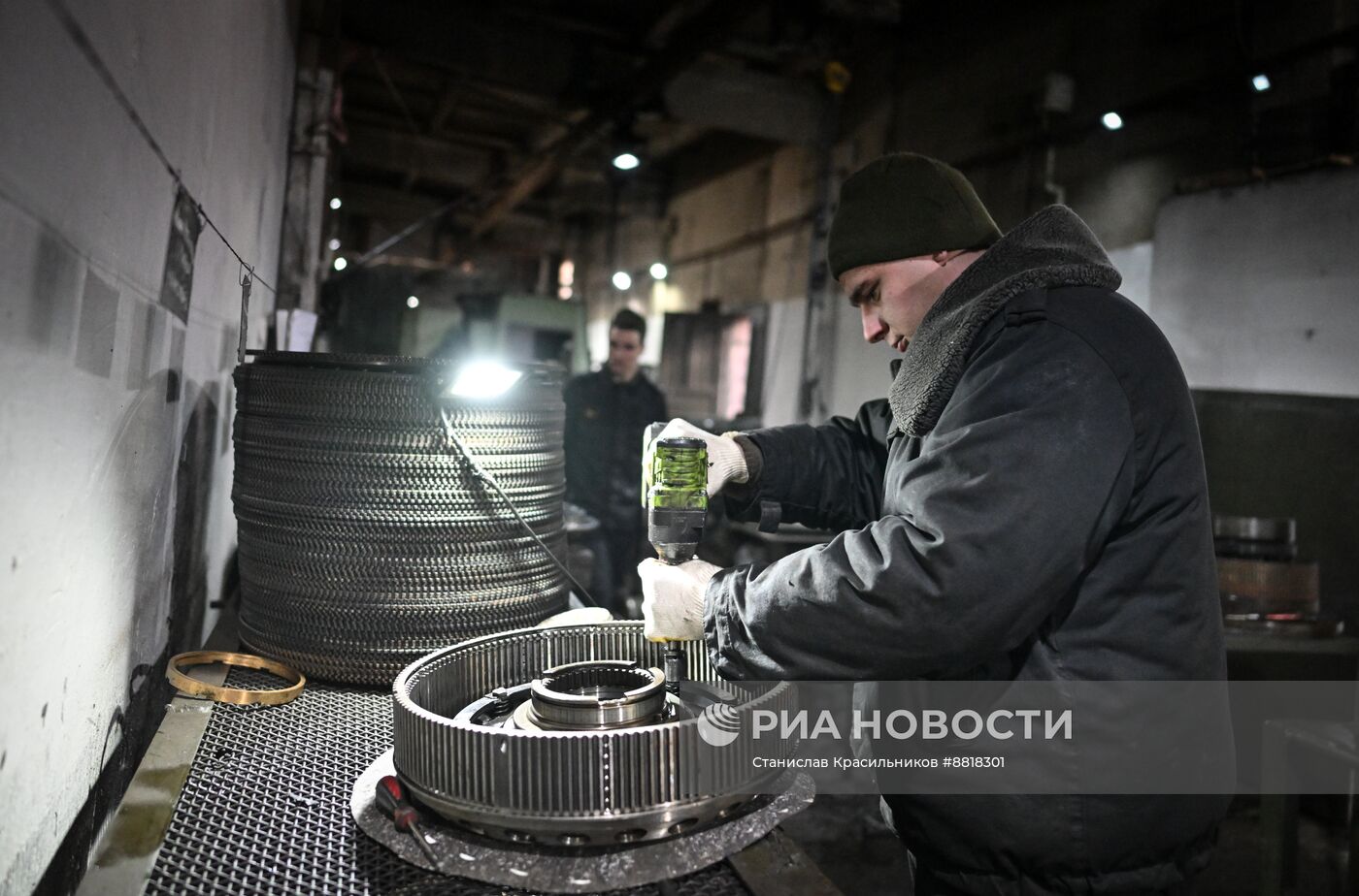 Ремонтный батальон группировки войск "Центр" на Красноармейском направлении СВО