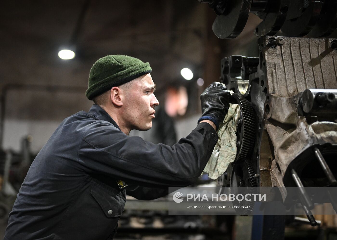 Ремонтный батальон группировки войск "Центр" на Красноармейском направлении СВО