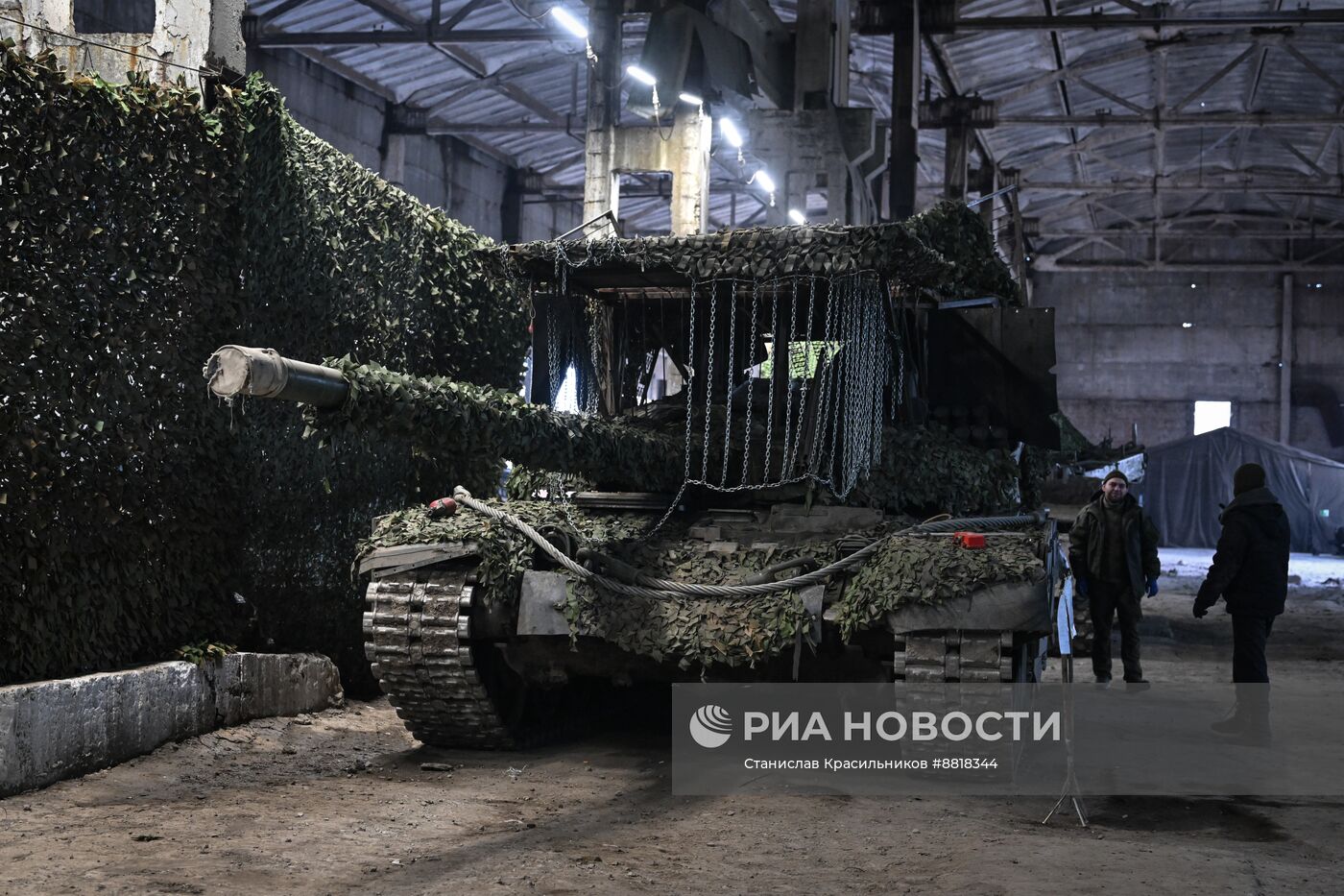 Ремонтный батальон группировки войск "Центр" на Красноармейском направлении СВО