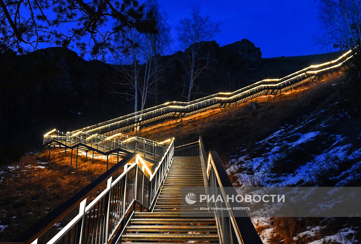 Лестница на Торгашинский хребет