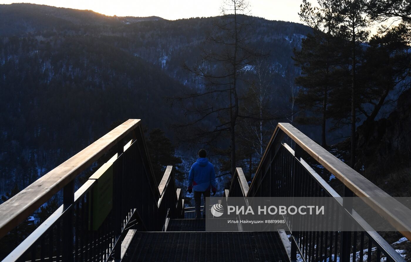 Лестница на Торгашинский хребет