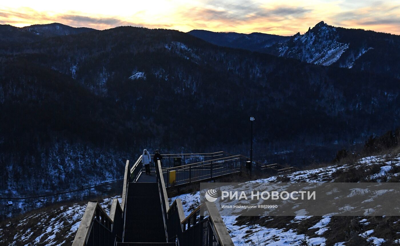 Лестница на Торгашинский хребет