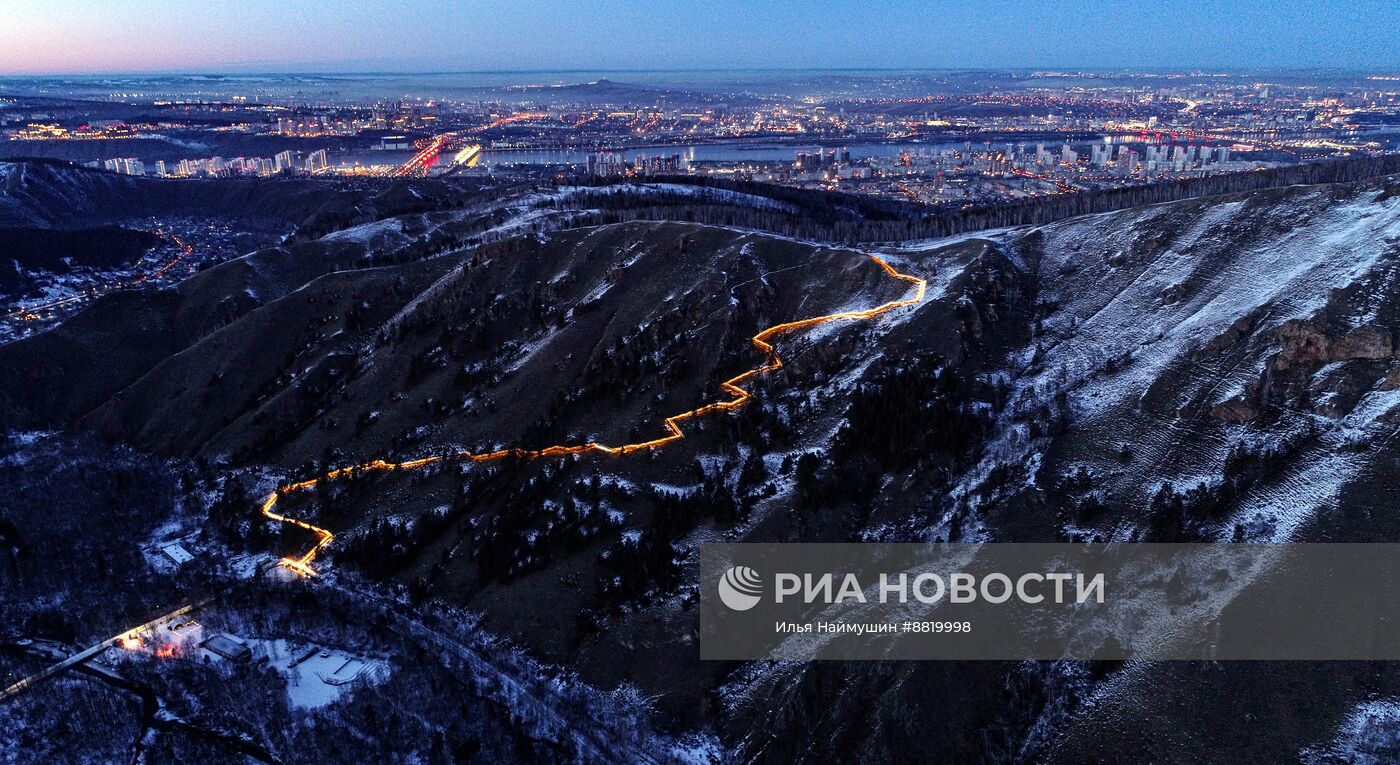 Лестница на Торгашинский хребет