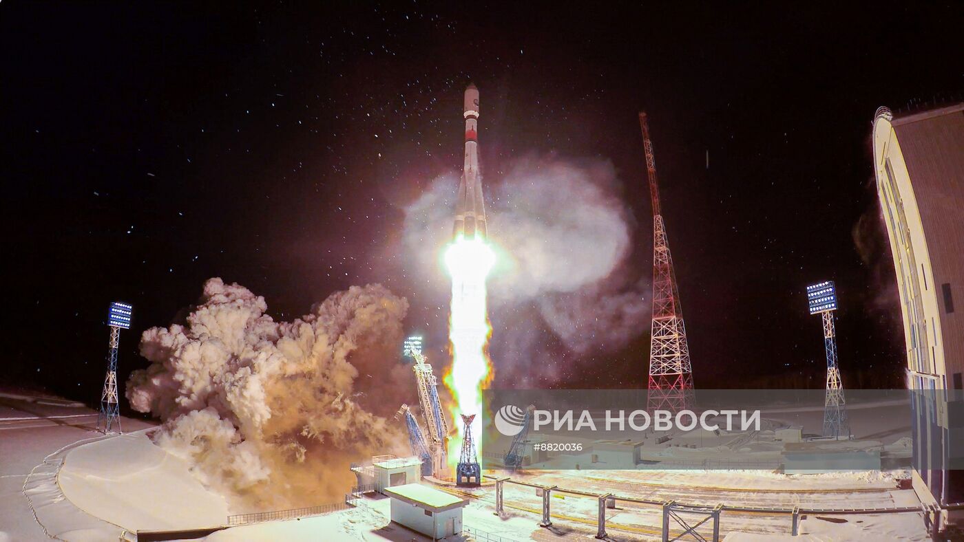 Пуск РН "Союз-2.1а" с космическим аппаратом "Кондор-ФКА" № 2 с космодрома Восточный 