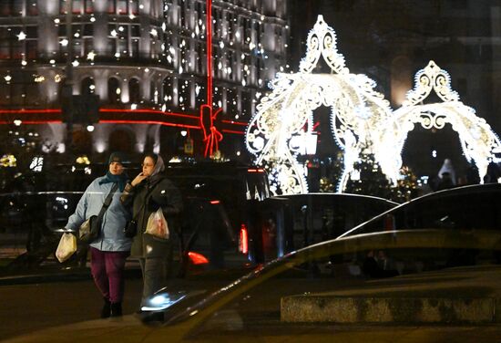 Предновогодняя Москва