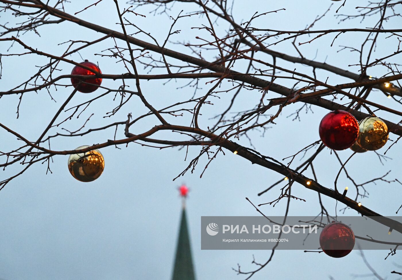 Предновогодняя Москва