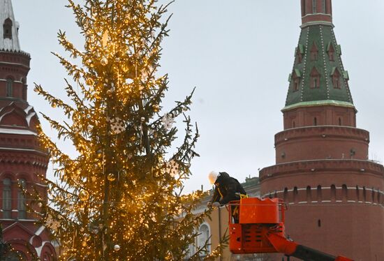 Предновогодняя Москва