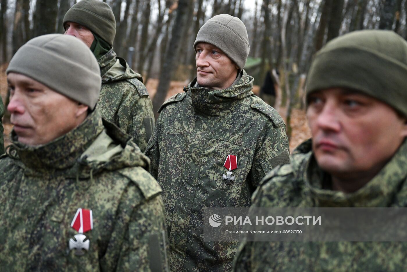 Награждение военнослужащих 90-й танковой дивизии ЦВО