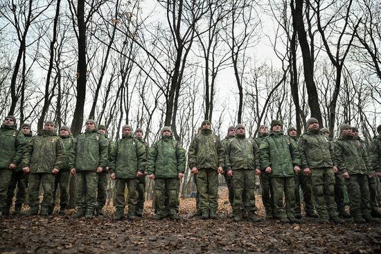 Награждение военнослужащих 90-й танковой дивизии ЦВО