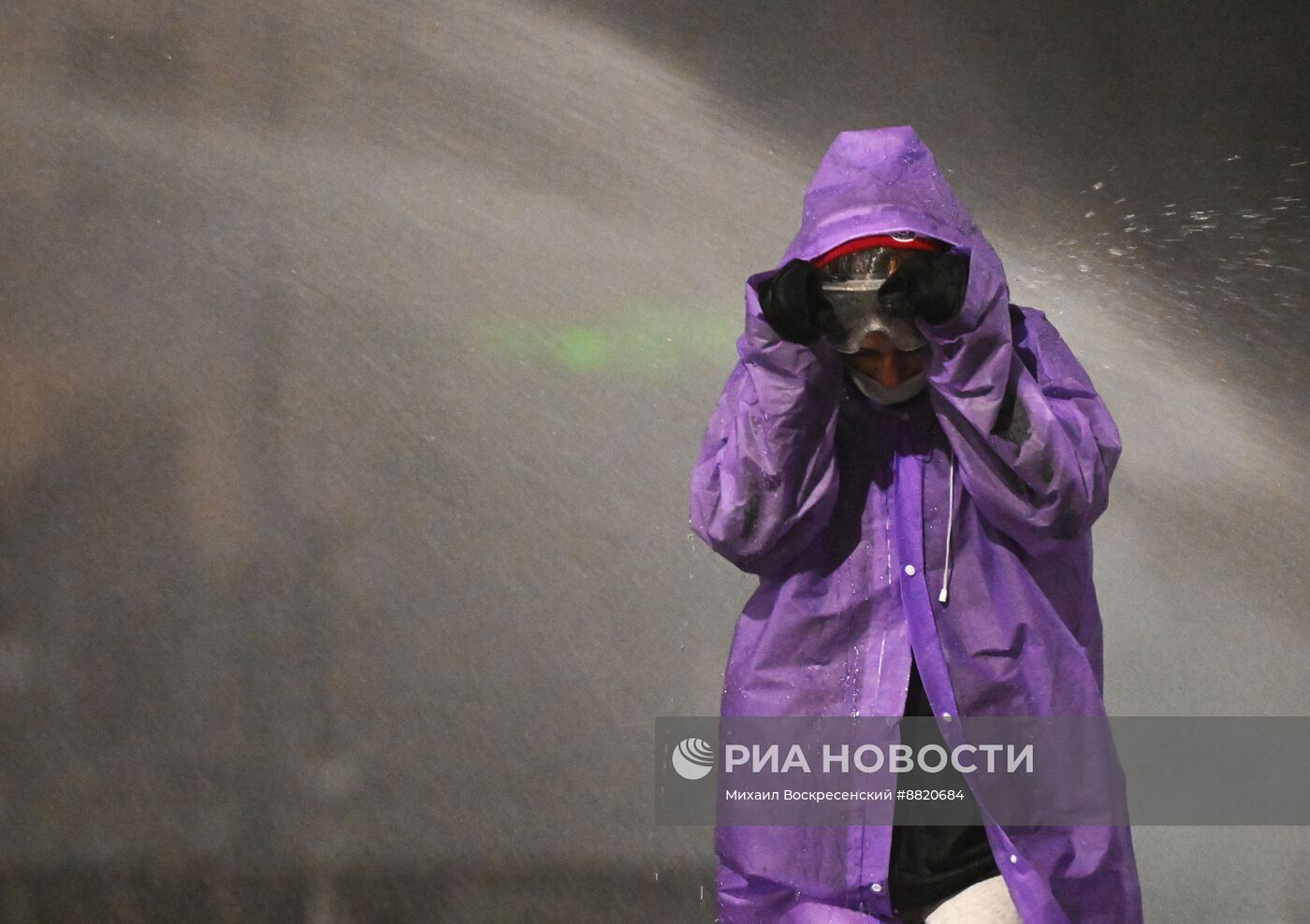 Акция протеста оппозиции в Тбилиси