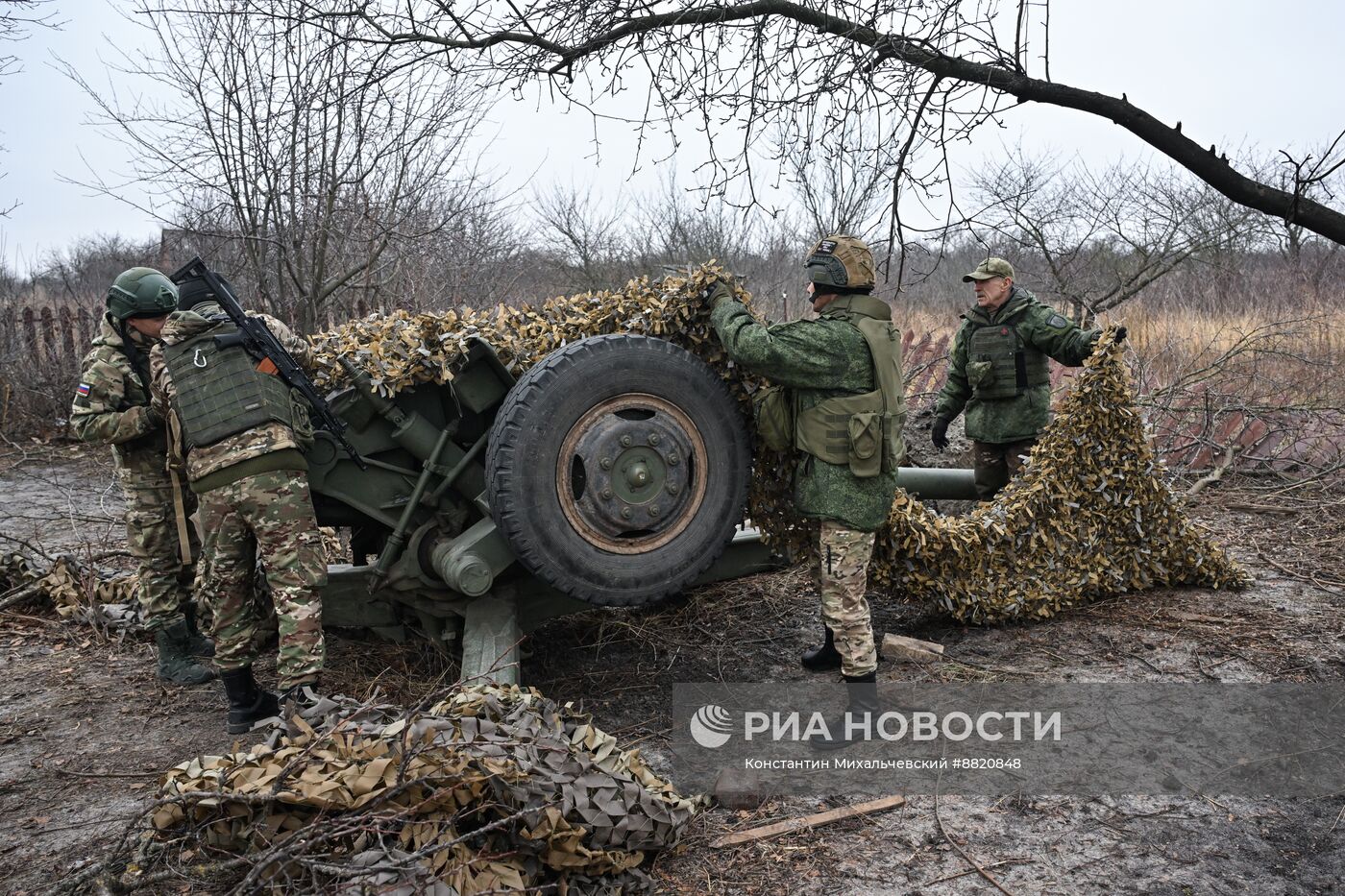 Артиллеристы бригады имени Александра Невского на Волчанском направлении СВО