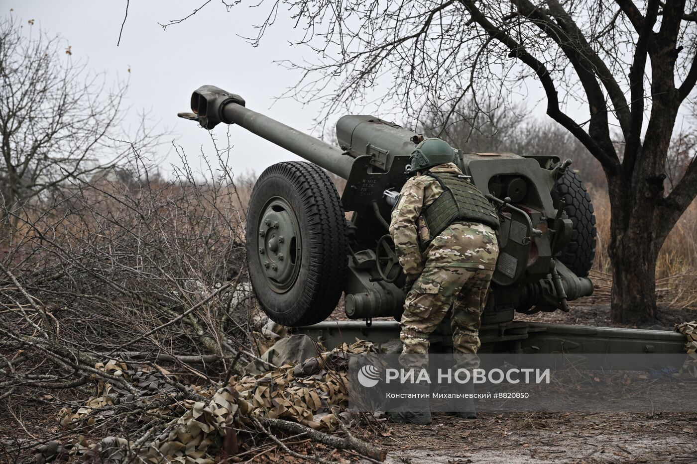Артиллеристы бригады имени Александра Невского на Волчанском направлении СВО
