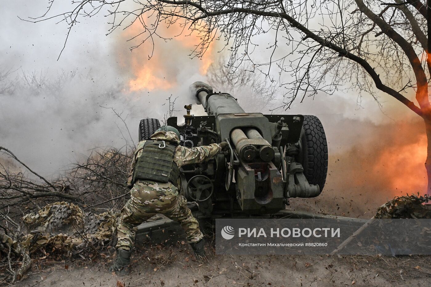 Артиллеристы бригады имени Александра Невского на Волчанском направлении СВО