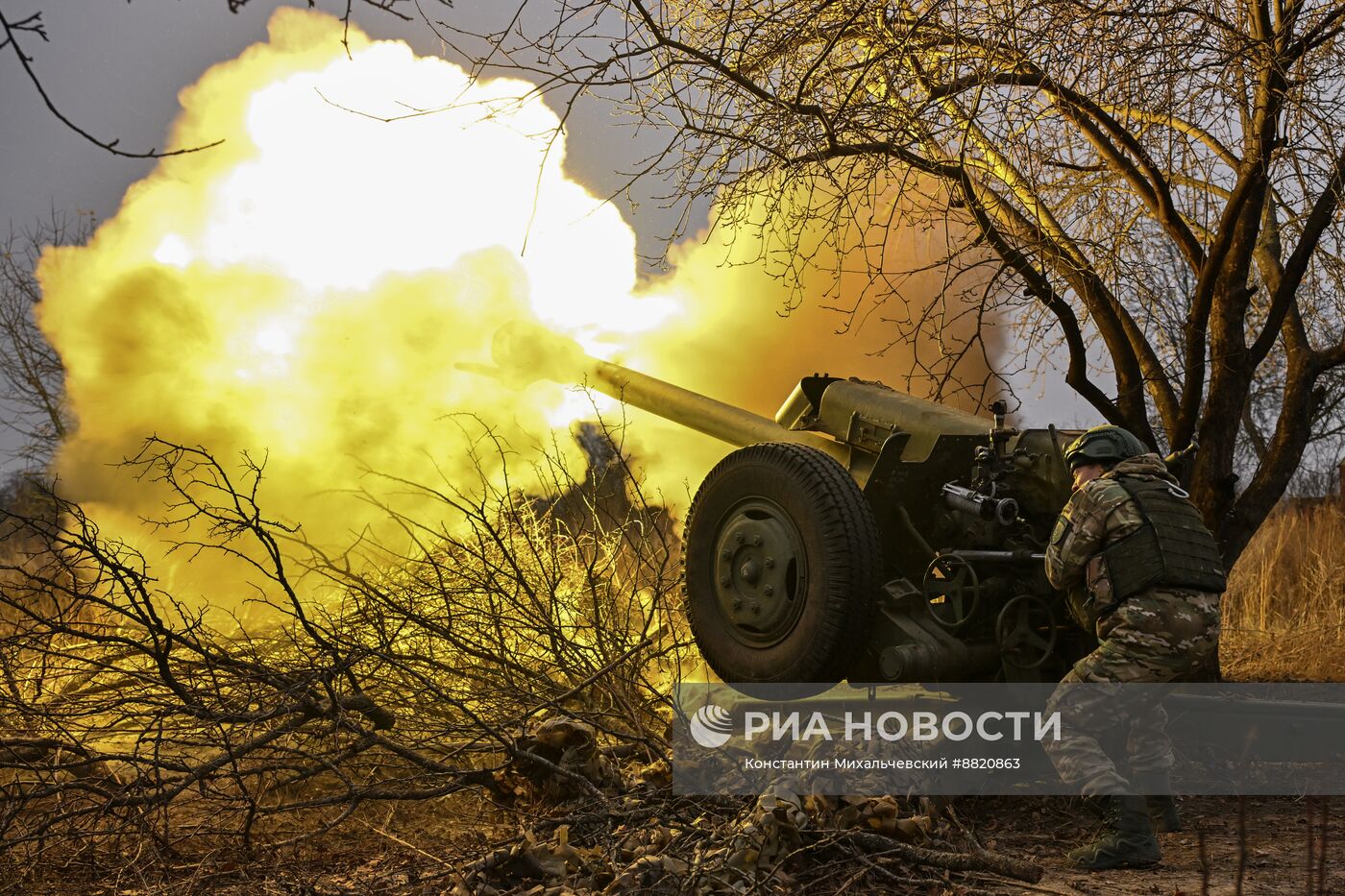 Артиллеристы бригады имени Александра Невского на Волчанском направлении СВО