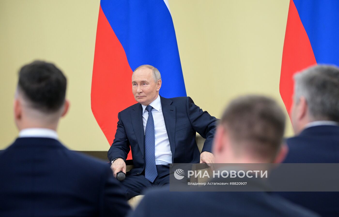 Встреча президента Владимира Путина с молодыми учеными