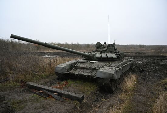 Подготовка танковых экипажей в Краснодарском крае