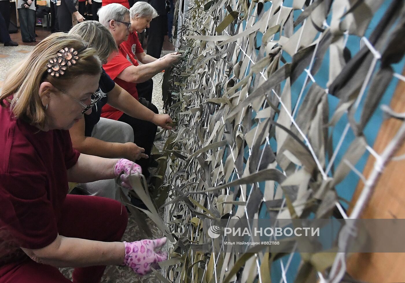 Плетение маскировочных сетей в Дивногорске