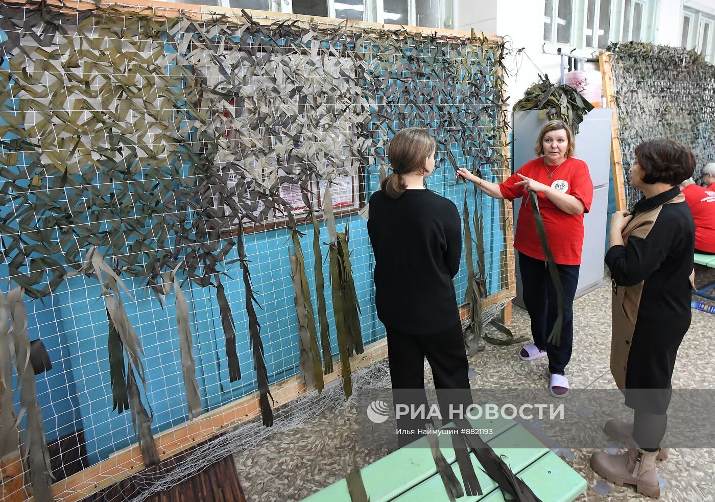 Плетение маскировочных сетей в Дивногорске